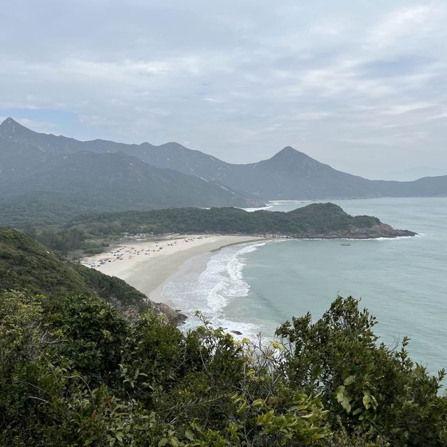 露營行山｜鹹田灣&大浪西灣