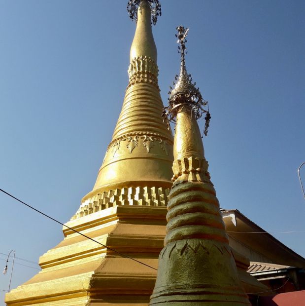 เจดีย์ ShweSanTaw เมืองเย่ เมี่ยนม่า  