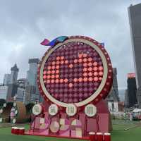 9米高「LED 燈箱大鼓」 - 灣仔海濱