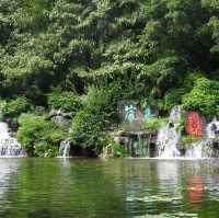 桂林山水甲天下 訾洲園景甲桂林