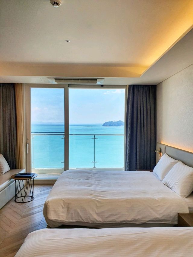 호텔동도 리조트동도 다 매력적인 뷰✨️쏠비치진도🏝