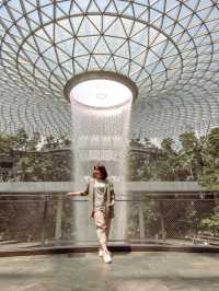 World's Highest Indoor Waterfall