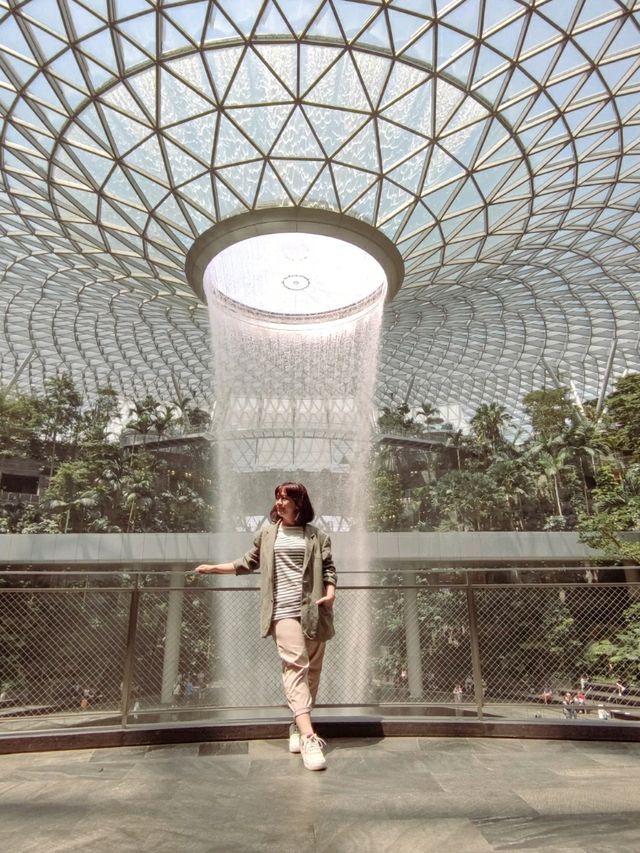 World's Highest Indoor Waterfall