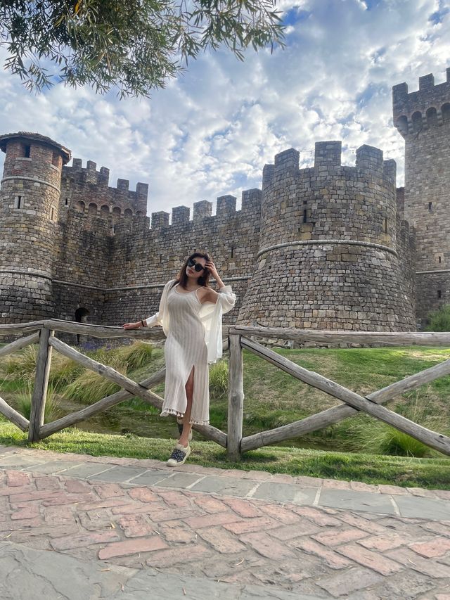 Hidden Castle in Napa Valley+wine tasting!