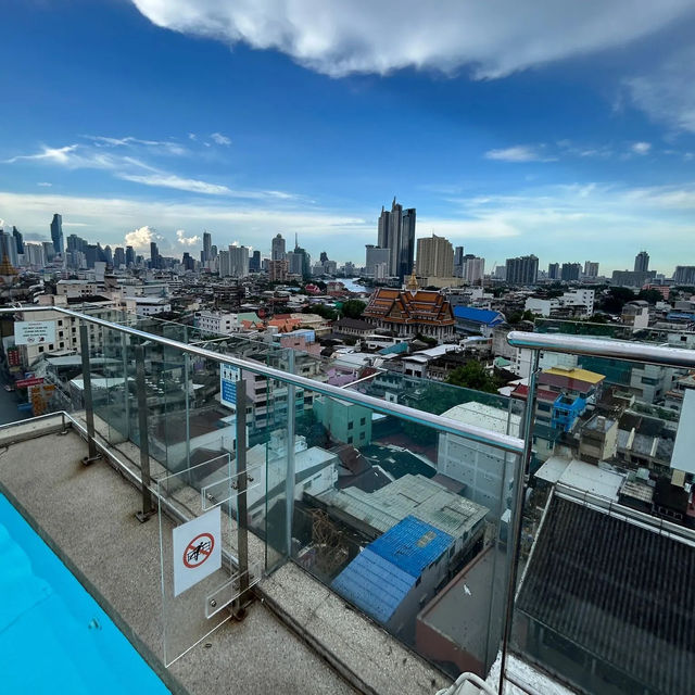 Hippest rooftop pool in Bangkok Chinatown 