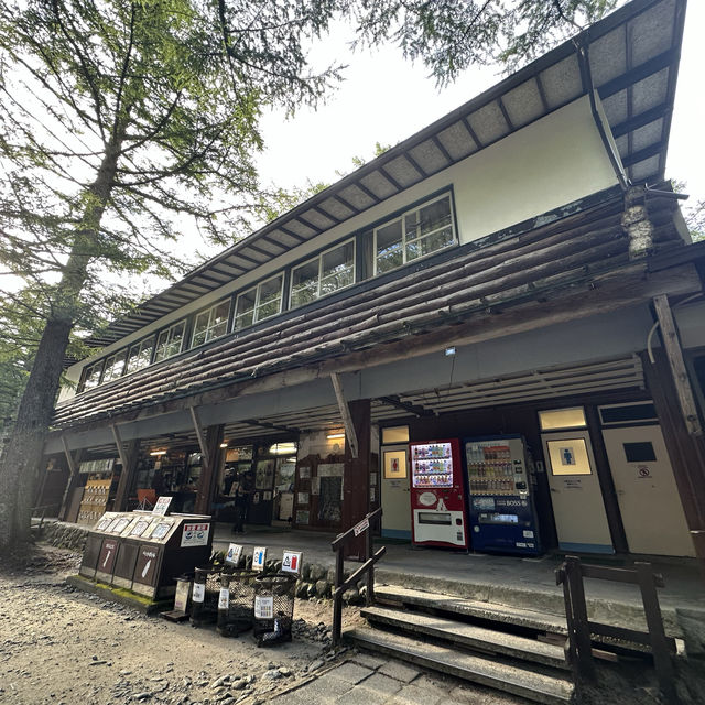 上高地 小梨平キャンプ場-木屋