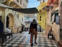 Holy site in Pushkar, India