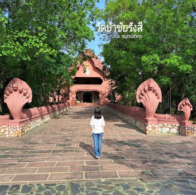 ไหว้หลวงพ่อใหญ่ชัยรังสี ชมวิหารงาม วัดป่าชัยรังสี 