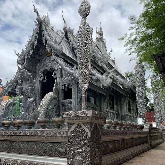 อุโบสถสีเงิน ที่วัดศรีสุพรรณ เชียงใหม่