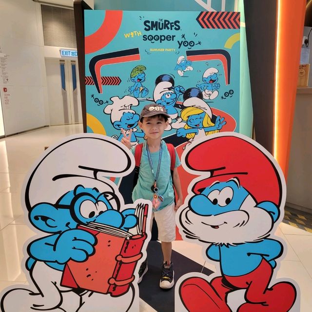 The Smurfs with Sooper Yoo Summer Party