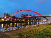 台北｜🌈約會散步運動好去處📍 Rainbow Bridge 彩虹橋