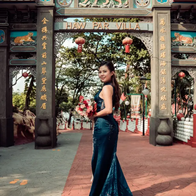 Haw Par Villa Pre-Wedding Shoot