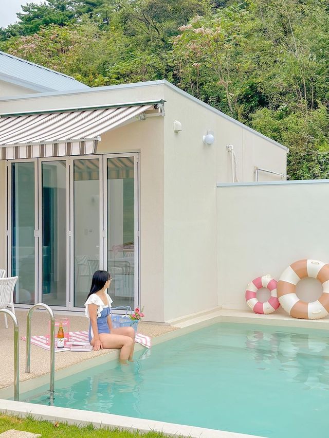 푸릇한 논밭을 품고 하룻밤 힐링, 오늘의 우리 집🏠