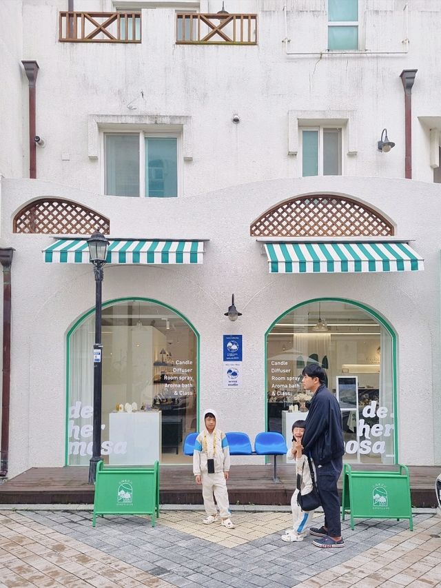 한국에서 느끼는 산토리니 느낌