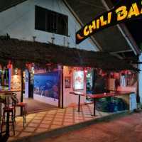 모알보알 칠리바(Chili Bar) 술집 가볍게 한잔.