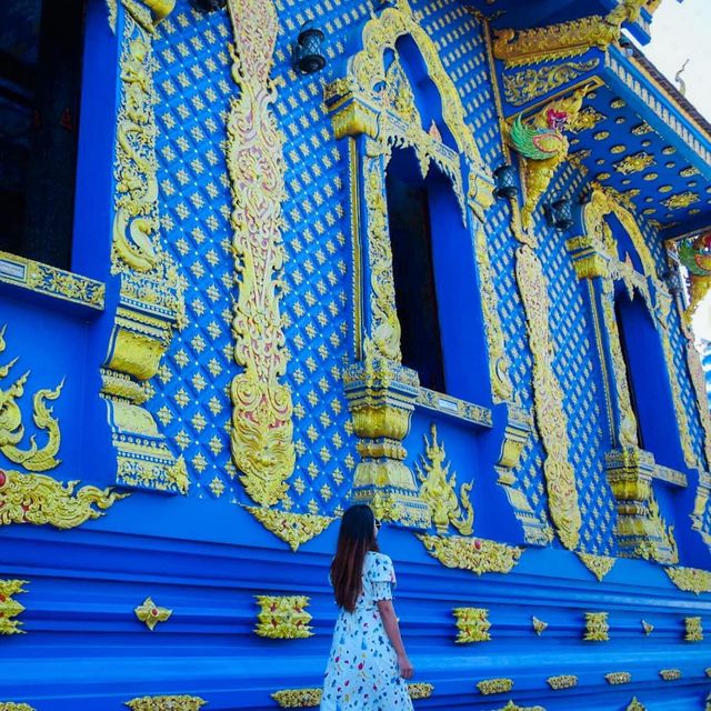 วัดร่องเสือเต้น วัดสวยเชียงราย