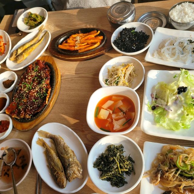 뷰가 환상적인 파주 시골밥상 맛집!