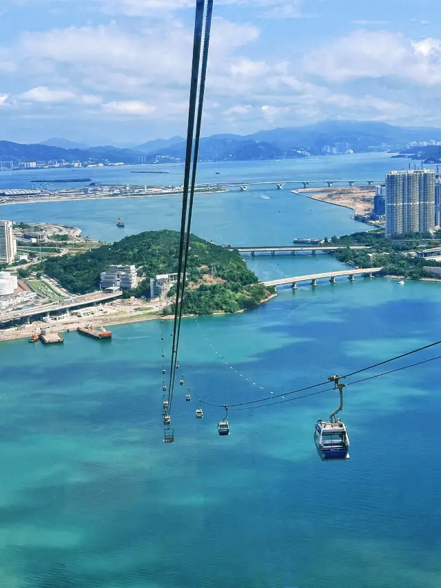 [香港] 搭纜車看大佛和山海美景 世界十大最佳纜車-昂坪360纜車