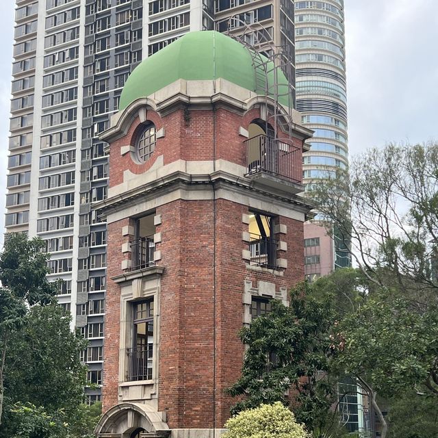 打卡香港訊號山花園