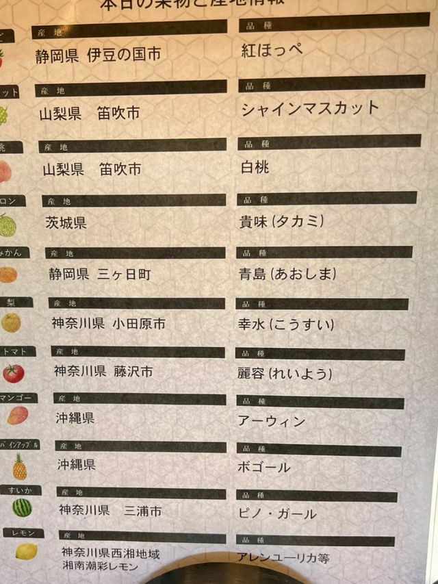 【小田原】果実を凍らせて作った新感覚かき氷✨