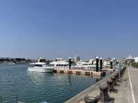 Enjoying the Nature by the Harbour