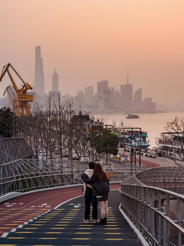 Yangpu Bridge Waterfront มุมถ่ายรูปใหม่เซี่ยงไฮ้