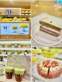 【金鐘】Lady M：品嘗期間限定新品特濃開心果朱古力燕麥奶和大甲香芋麻糬忌廉蛋糕