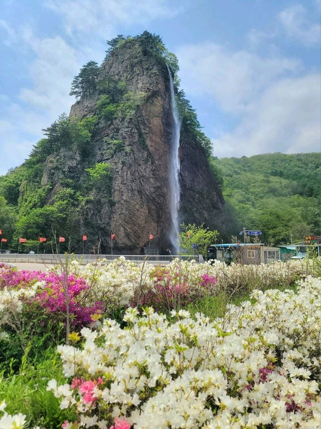 시원한 물줄기가 일품인 인제 인공폭포🌊