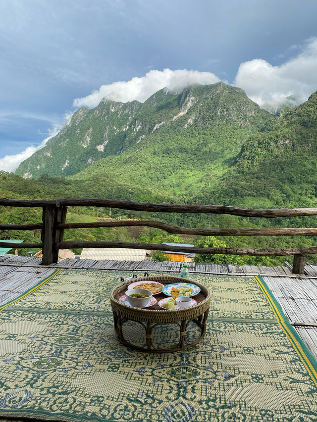 บ้านนาเลาใหม่ | เชียงดาว 🏡⛰️🌧️💫