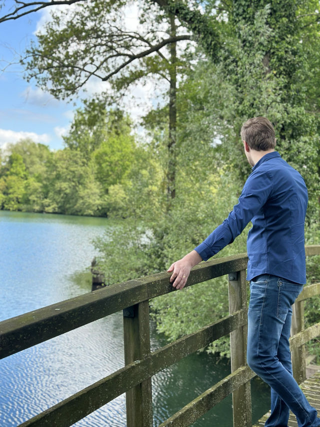Recreational Lake On The Edge of Heukelum