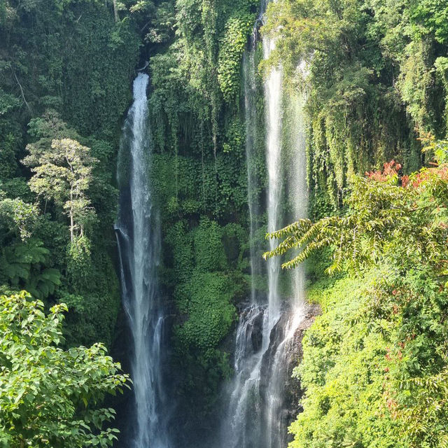3 different waterfalls within short distance 