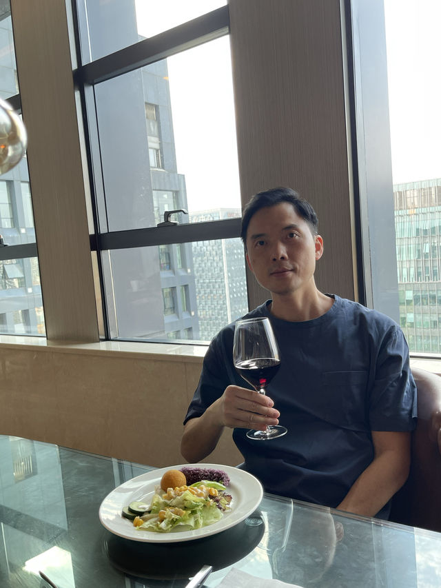 🍸🍰 🎋 成都首座萬豪酒店行政酒廊之美 🍰🍷