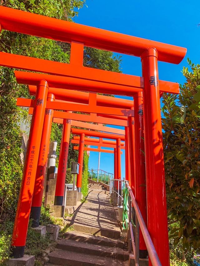 【愛知】海を望む展望鳥居がある神社