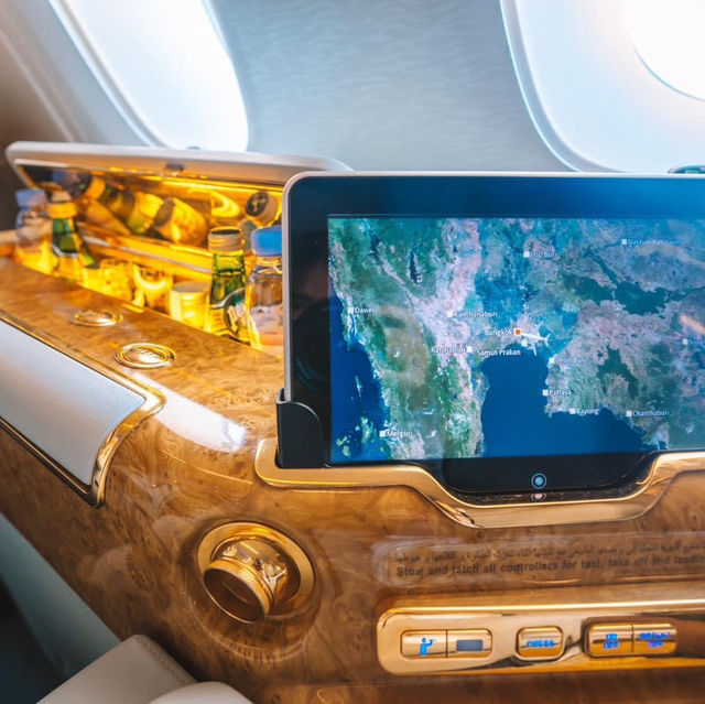 First Class Emirates A380