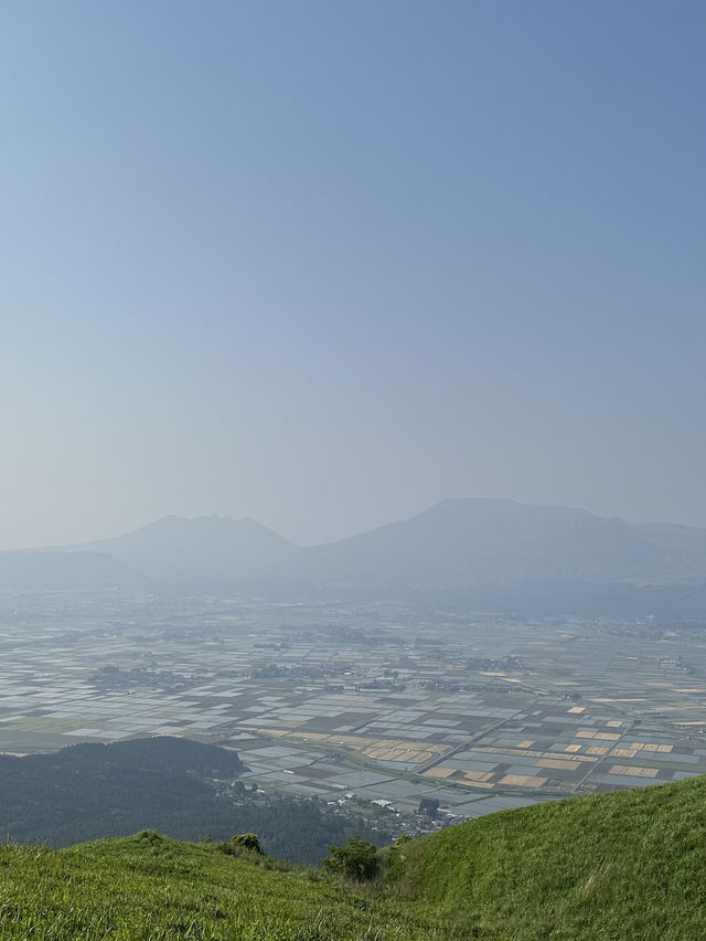 熊本＊阿蘇の雄大な自然・大観峰と山吹水源