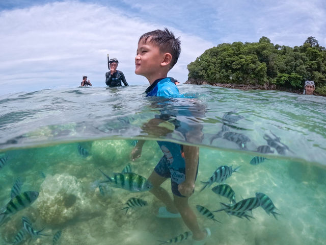 รีวิว ดำน้ำตื้นที่เกาะทะลุ 🏊🏽(ระยอง)