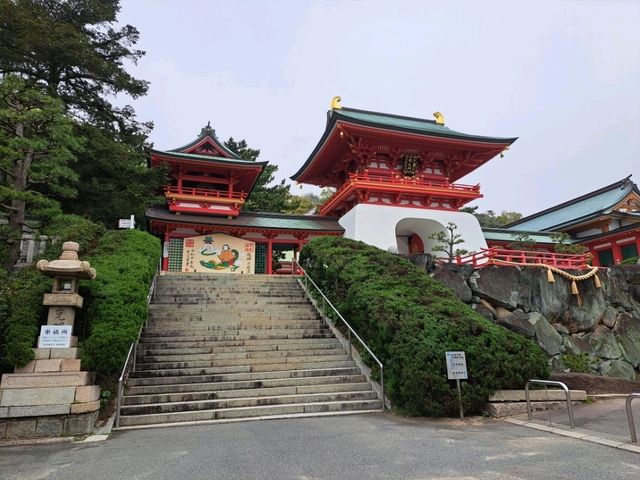 【赤間神社:山口県下関市】美しい朱色が綺麗な赤間神社⛩️