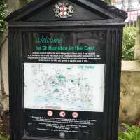 An urban oasis where nature meets history – discover London’s secret garden at St. Dunstan-in-the-Ea