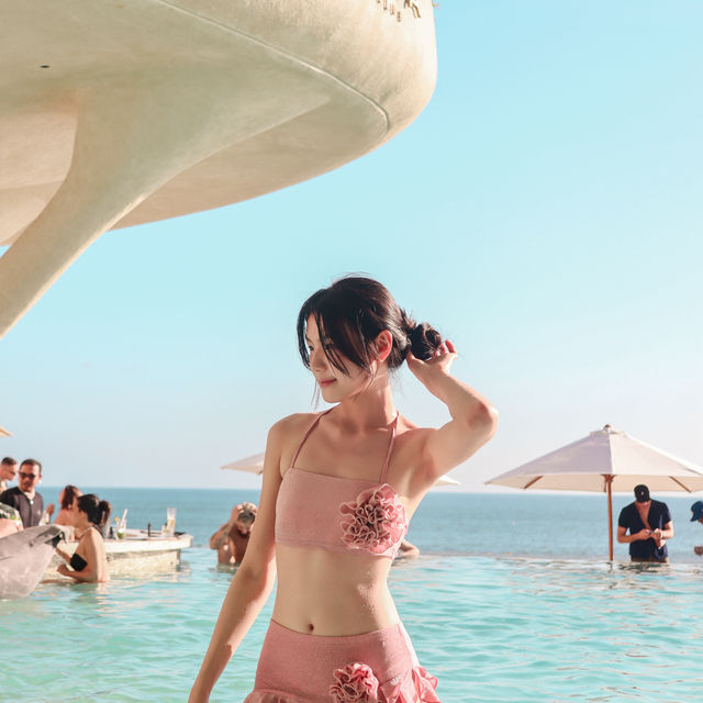 Bali’s Stylish Cave Bar with Pool Fun 🍹