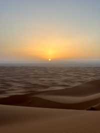 ✨ Sunrise Magic in Merzouga Desert ✨