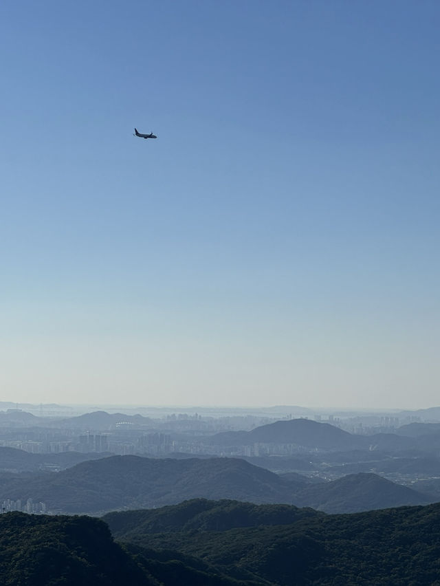 Get your cardio up at Gwanaksan mountain trail!