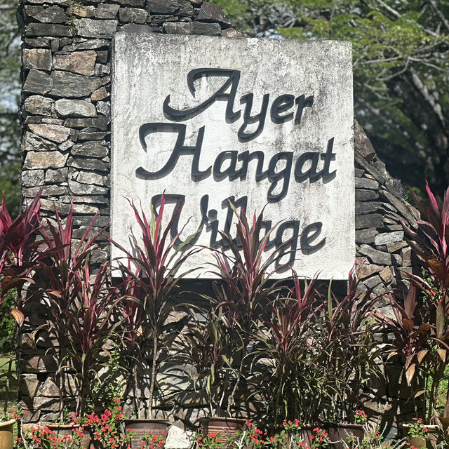 Rejuvenating Experience at Ayer Hangat Hot Springs