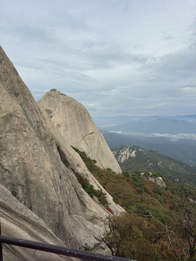 Bukhasan mountain hike - highest peak around Seoul!