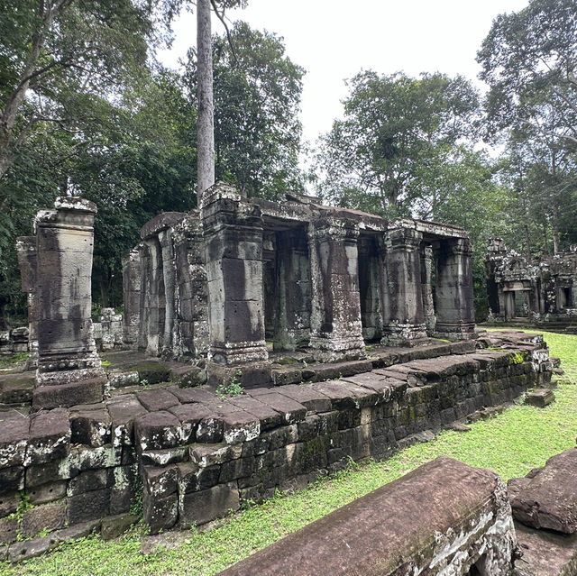 【カンボジア/シェムリアップ】静かな佇まいが魅力のシェムリアップのバンテアイ・クデイ寺院