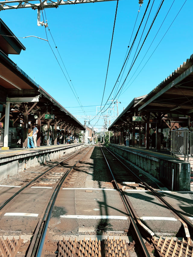 รีวิวรถไฟสาย Enoden line
