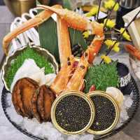 有大閘蟹🦀任食嘅🇯🇵日泰🇹🇭式放題