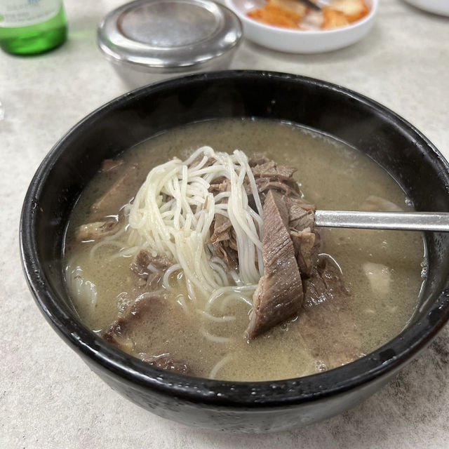 【韓国】長年愛されているソルロンタンのお店🧡
