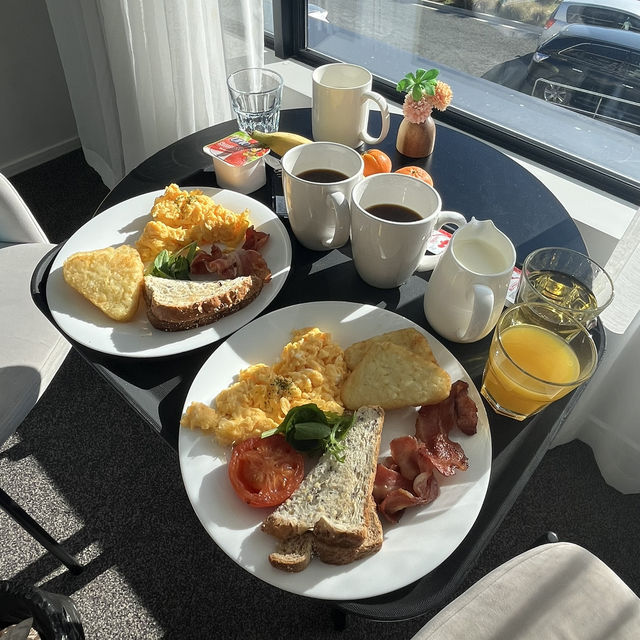 【NZ】テカポのホテルで朝食🍴