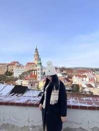 潔白的庫倫洛夫Český Krumlov