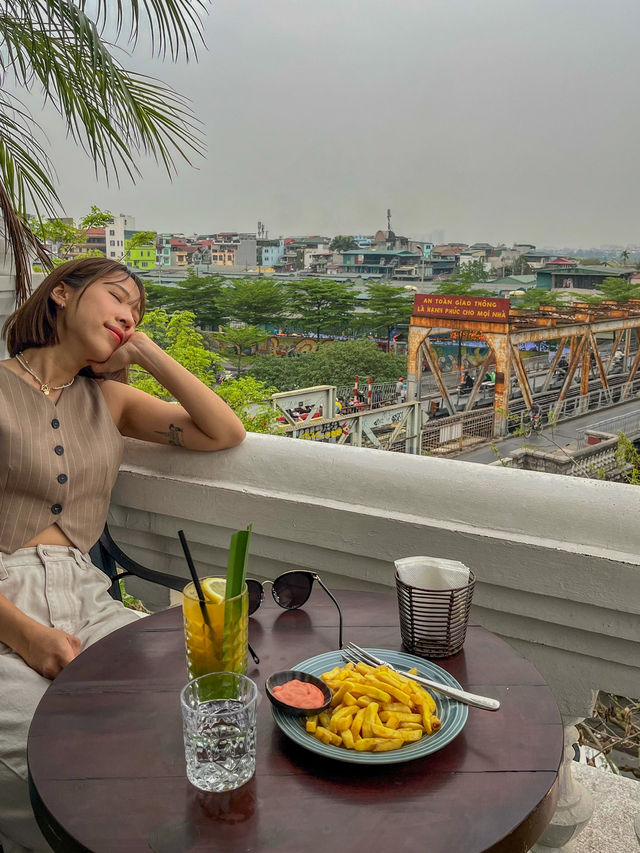 🇻🇳하노이 롱비엔 철교 뷰 맛집 Serein Cafe Hanoi🇻🇳
